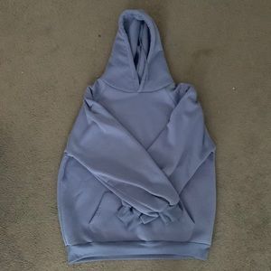 Blue Hoodie oversized hoodie